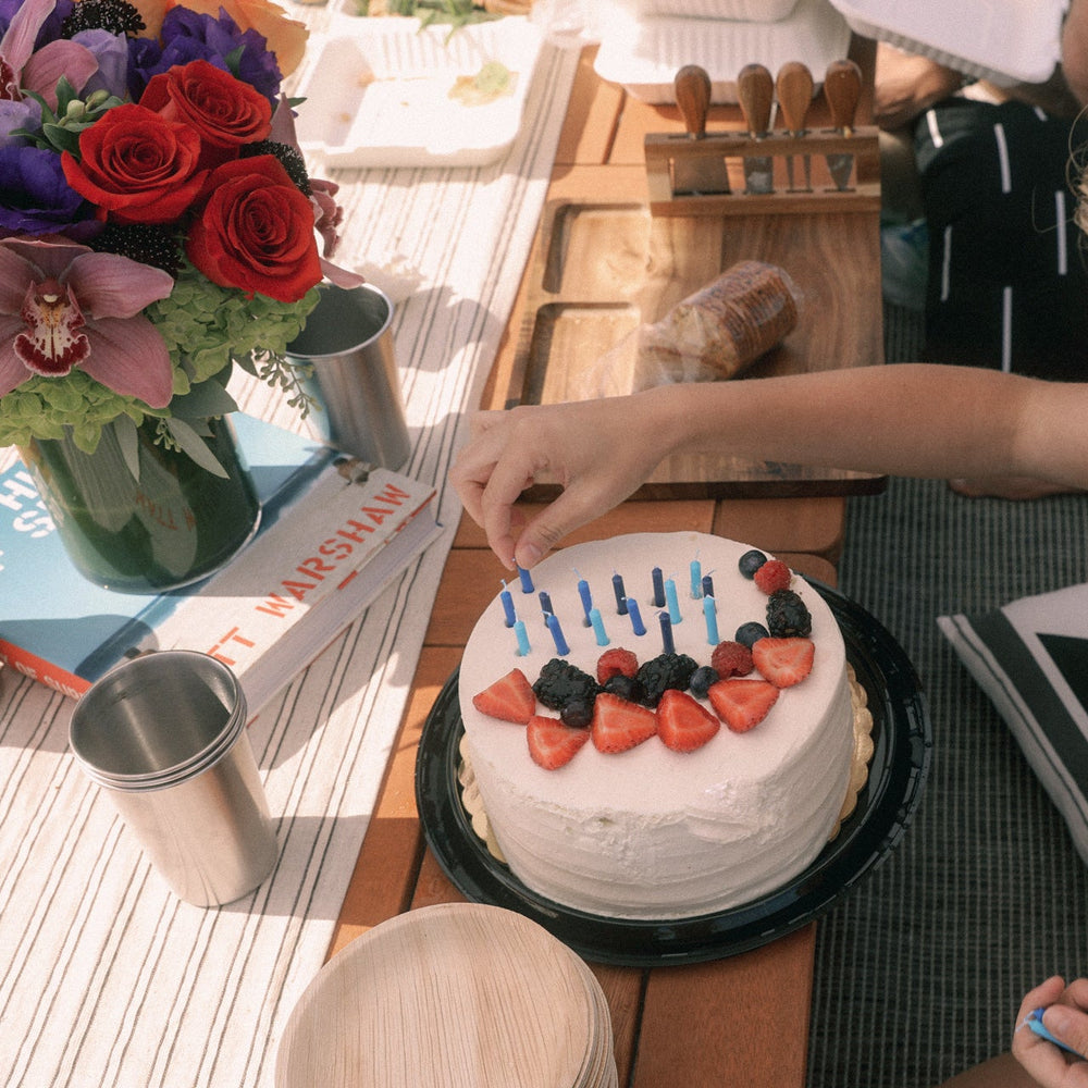 Custom styled beach event celebration in Los Angeles