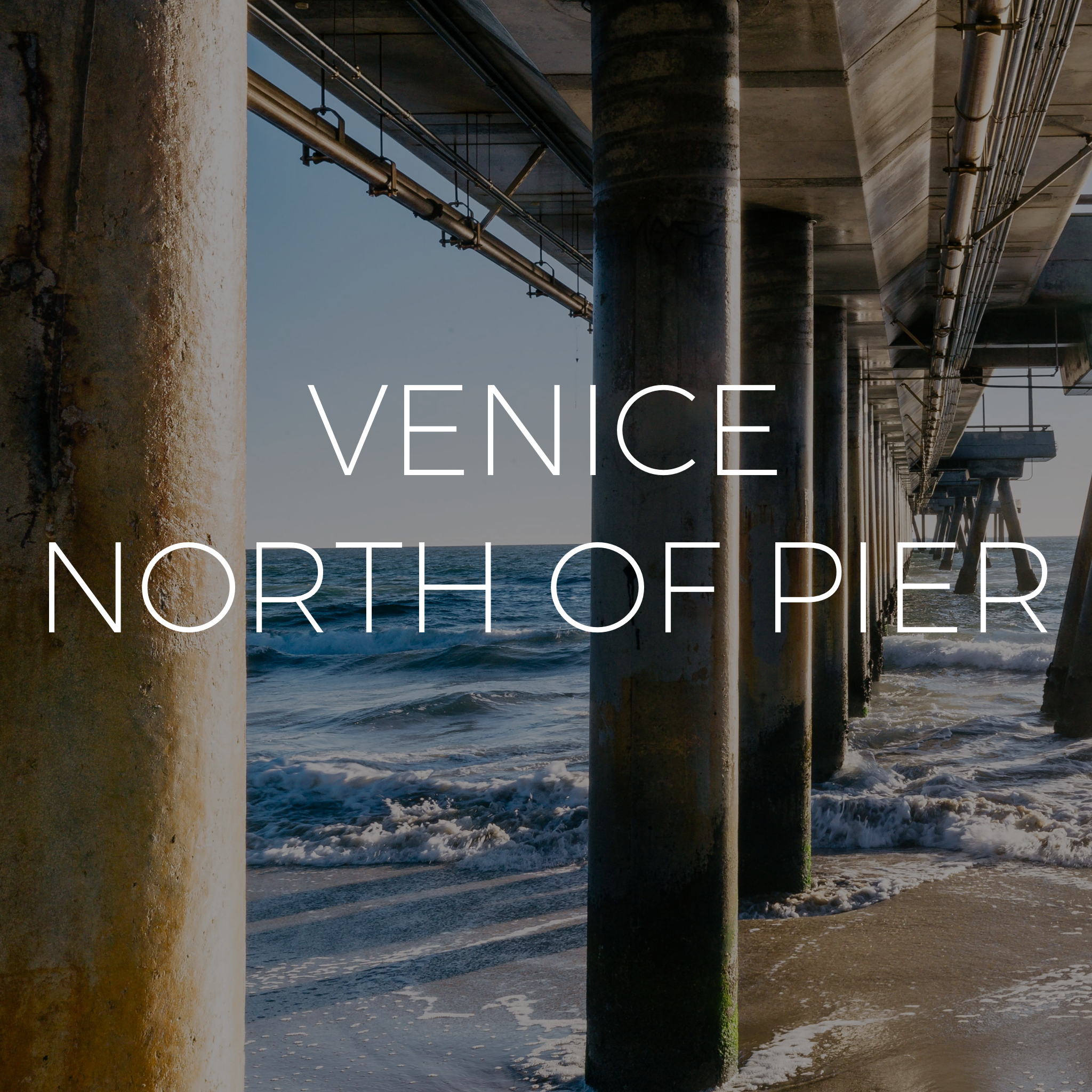 beach party set up Venice Beach