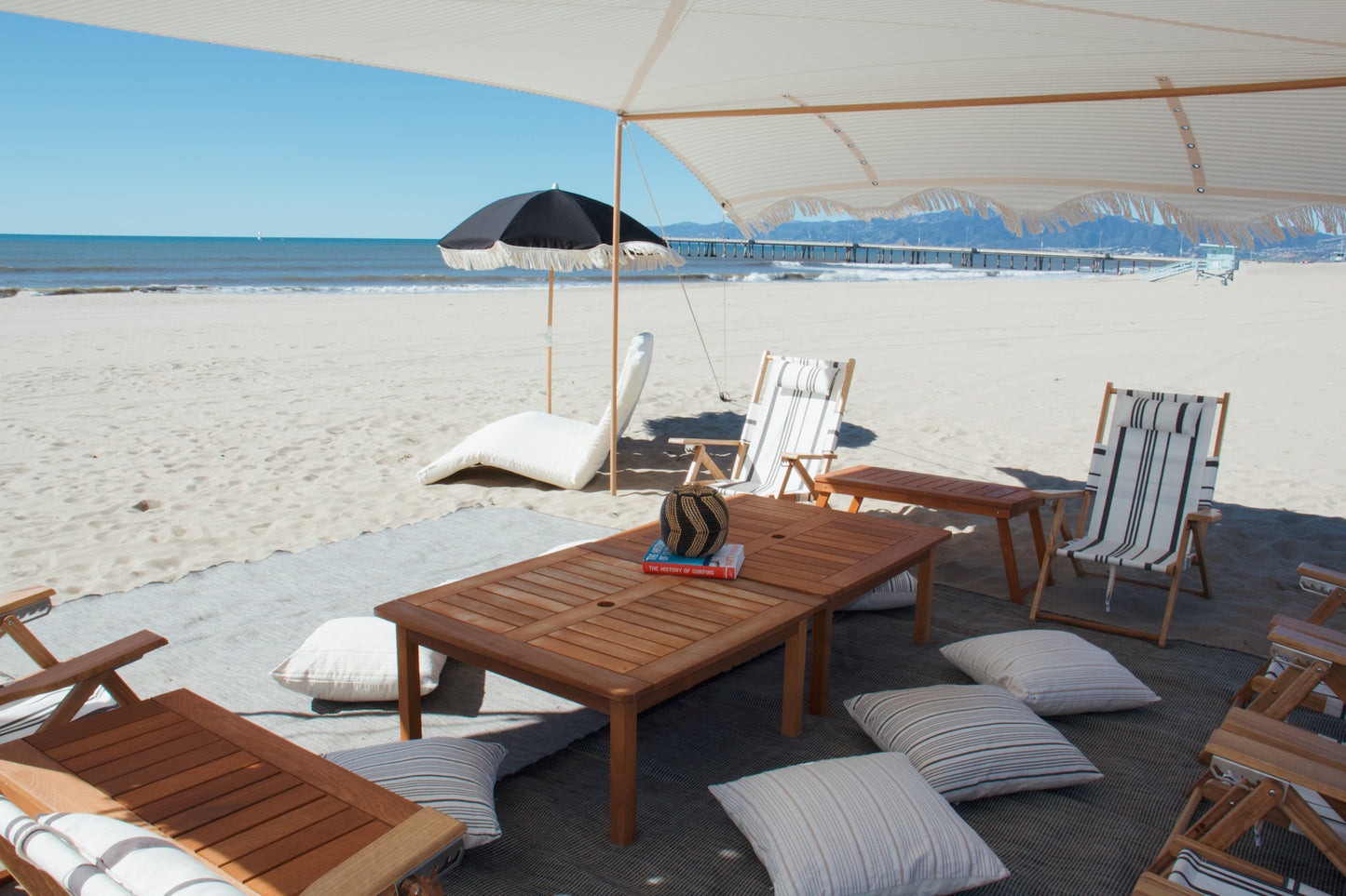 Beach Lounge Cabana Rentals Los Angeles
